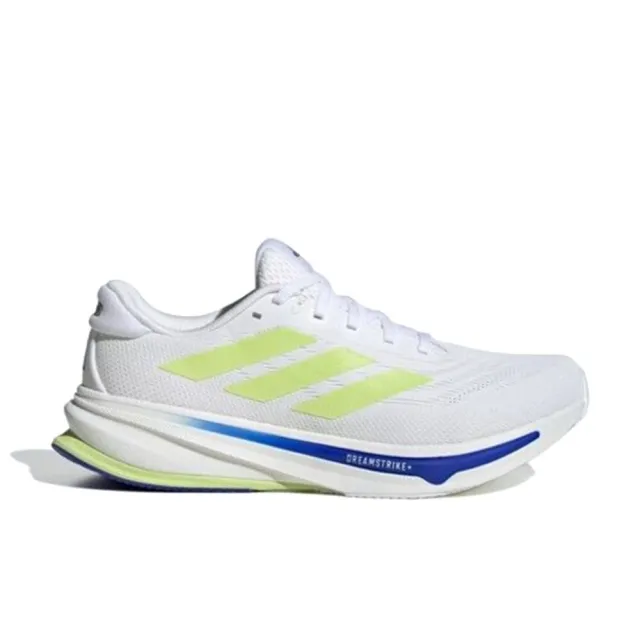 【adidas 愛迪達】Supernova Rise 2 寬楦 白黃藍 輕量 路跑 緩衝 運動鞋 男鞋 IH8712