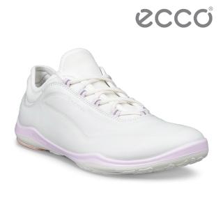 【ecco】BIOM LITE TR W 健步戶外簡約皮革運動鞋 女鞋(白色 84013350874)