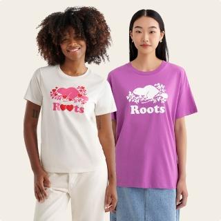 【Roots】女款-精選Roots 海狸LOGO短袖T恤(多款可選)