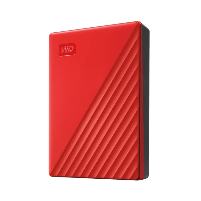 【WD 威騰】My Passport 4TB 2.5吋行動硬碟(WESN)