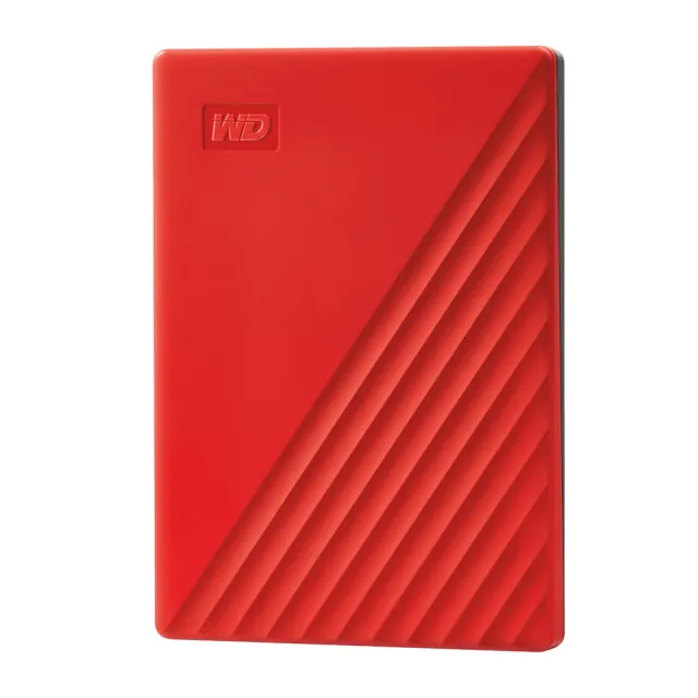 【WD 威騰】WD My Passport 6TB 2.5吋行動硬碟-紅(WDBR9S0060BRD-WESN)