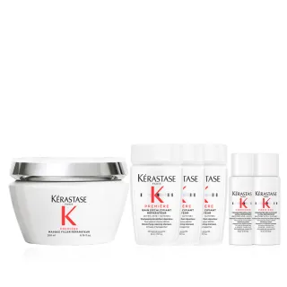 【KERASTASE 巴黎卡詩】白鑽升肽重建髮膜 200ml(護髮/修護/養髮/髮膜/強韌髮根)