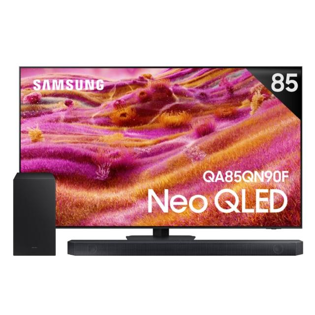 【Samsung 三星】85型 4K Neo QLED AI智慧顯示器 85QN90F(QA85QN90FAXXZW)