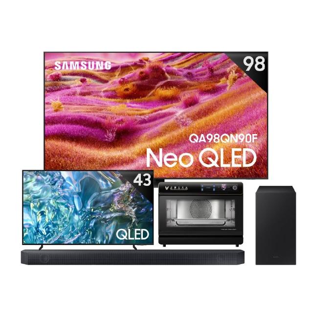 【Samsung 三星】98型 4K Neo QLED AI智慧顯示器 98QN90F(QA98QN90FAXXZW)