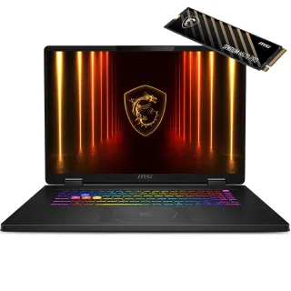 升級2T★【MSI 微星】18吋Ultra9-275HX  RTX5060電競筆電(Crosshair 18 HX/16G/1T SSD/W11/A2XWFKG-058TW)