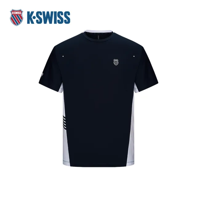 【K-SWISS】60周年限量款 短袖T恤 Short Sleeve T-Shirt 休閒 男上衣 藍色 1013236-014