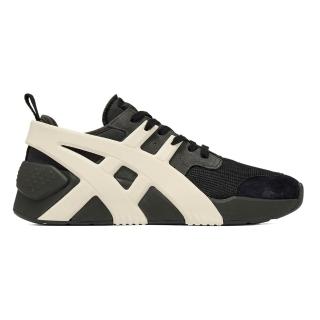 【Onitsuka Tiger】鬼塚虎-黑底白虎爪紋 BIG LOGO TRAINER 2.0(1183C638-002)休閒鞋