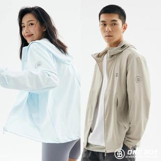 【ONE BOY】防風防潑水UPF50+防曬冰感A+級機能透氣厚冰鋒衣(N240068)