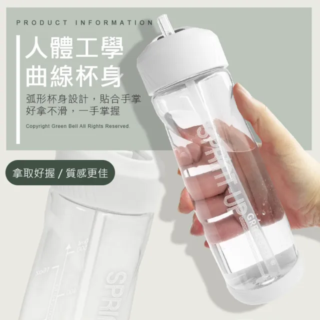 【GREEN BELL 綠貝】Tritan新極速運動水壺500ml3入組(隨行 運動 戶外 露營 防漏 SGS)