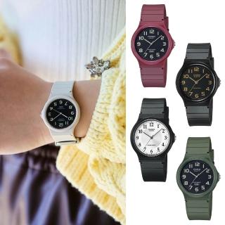 【CASIO 卡西歐】經典日系簡約指針錶-14款可選 情人節 送禮(MQ-24系列)