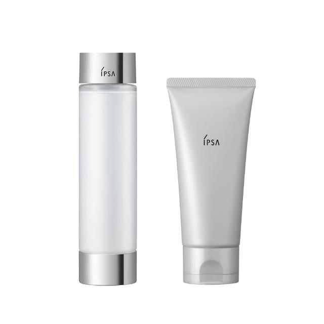 【IPSA 茵芙莎】官方直營 逆齡角質發光精露 146ml+泥狀角質按摩霜-保濕 100g