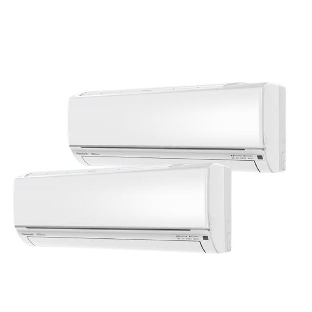 【Panasonic 國際牌】3-4坪+7-8坪一對二變頻冷暖分離式冷氣(CU-2J71BHA2/CS-UJ28BA2+CS-UJ50BA2)