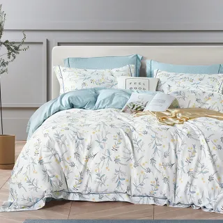 【ALAI寢飾工場】台灣製買1送1天絲萊賽爾床包枕套組(單人/雙人/加大/特大/200織/任選)