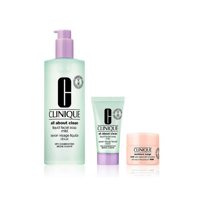 【CLINIQUE 倩碧】三步驟洗面膠加大版(胺基酸洗面膠400ml)