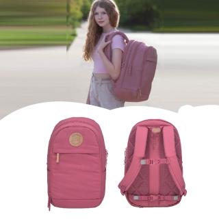【Beckmann】小大人護脊後背包 26L(玫紅)