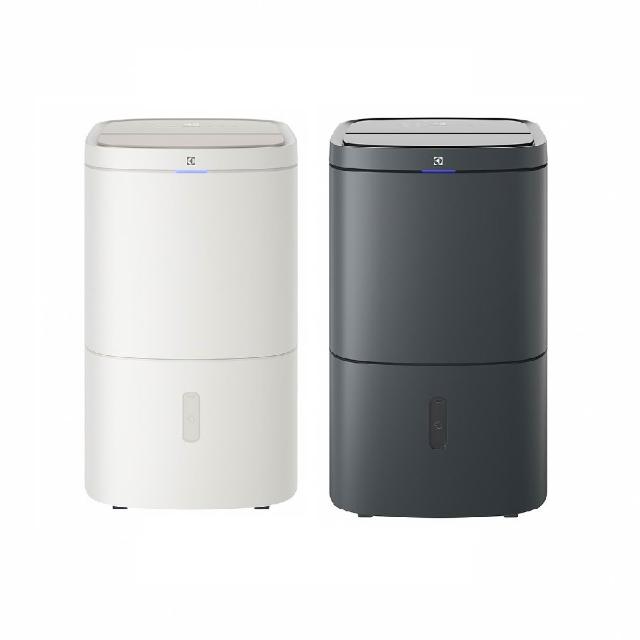 Electrolux 伊萊克斯 ED1671 除濕機，搭載高效 HEPA 濾網，輕鬆除濕並淨化空氣，適合 16-20 坪空間使用。日除濕量達 12L 以上，水箱容量 4.1L~5L 設計，支援連續排水管連線，避免頻繁倒水。灰色機身，尺寸 370x600x276 mm，重量僅 18.9kg，定頻馬達 B 式除濕，消耗電功率 265W，能源效率第一級。噪音低至 25-53dB，雙效模式 39-46dB，110V/60Hz 電源，中國製造，3 年保固。完美解決臺灣梅雨潮濕問題，提升居家舒適度。