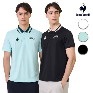 【LE COQ SPORTIF 公雞】吸濕排汗短袖POLO衫 男款 3色 LWX21047
