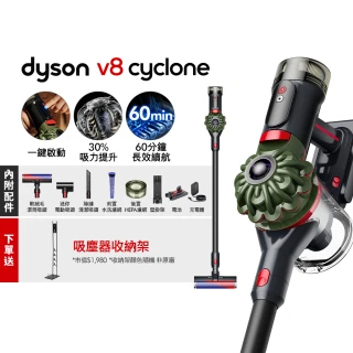 【dyson 戴森】V8 Cyclone SV55 無線吸塵器(全新升級版)