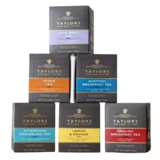 【Taylors 泰勒】即期品-英國經典泰勒茶包20入/盒(買一送一共二盒)