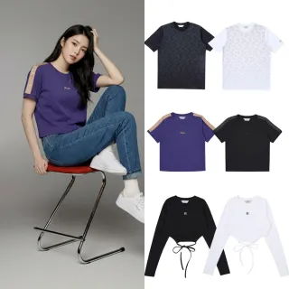 【FILA】中性運動服飾/運動短TEE/短版T/女版T恤(任選)
