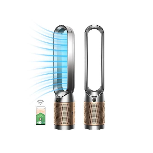 【dyson 戴森】TP12 Purifier Cool De-NOx二合一甲醛NOx偵測涼風空氣清淨機(鎳金色)