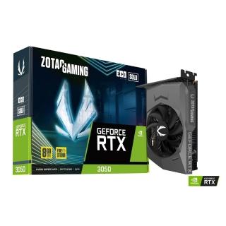【ZOTAC 索泰】GAMING GeForce RTX 3050 ECO SOLO 8G 顯示卡