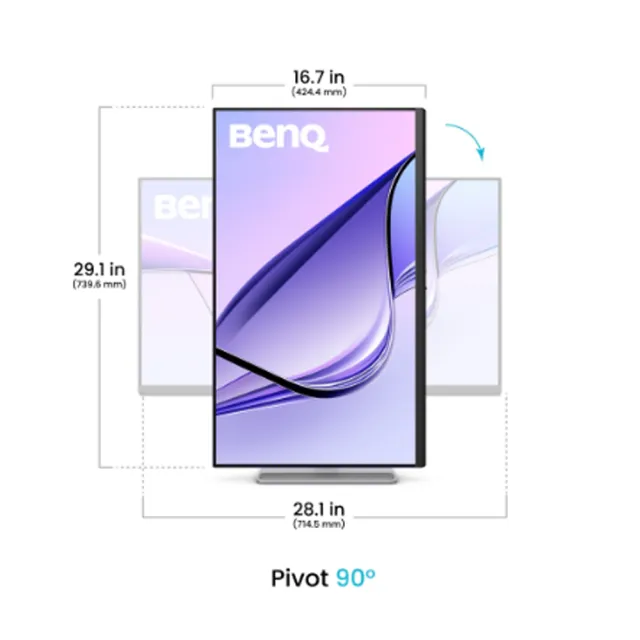 【BenQ】MA320UP 4K鏡面款 最適合MAC外接護眼螢幕(32型/HDR600/USB-C/HDMI/內建喇叭)