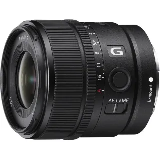 【SONY 索尼】E 15mm F1.4 G SEL15F14G (公司貨) 廣角定焦鏡頭 人像鏡 APS-C 無反微單眼鏡頭