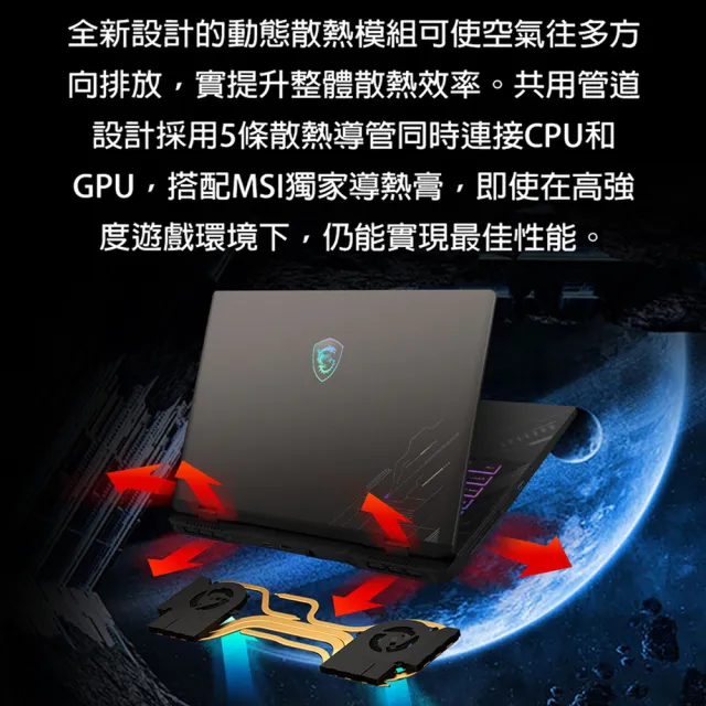 升級32G★【MSI 微星】16吋R7-8840HX RTX5060 AI電競筆電(Crosshair A16 HX/16G/1T/W11/D8WFKG-099TW)