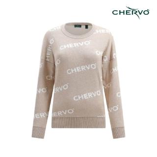 【CHERVO】NOVEMBER - KNITWEAR LADY 女士 羊毛長袖上衣 米(N0292-014D)