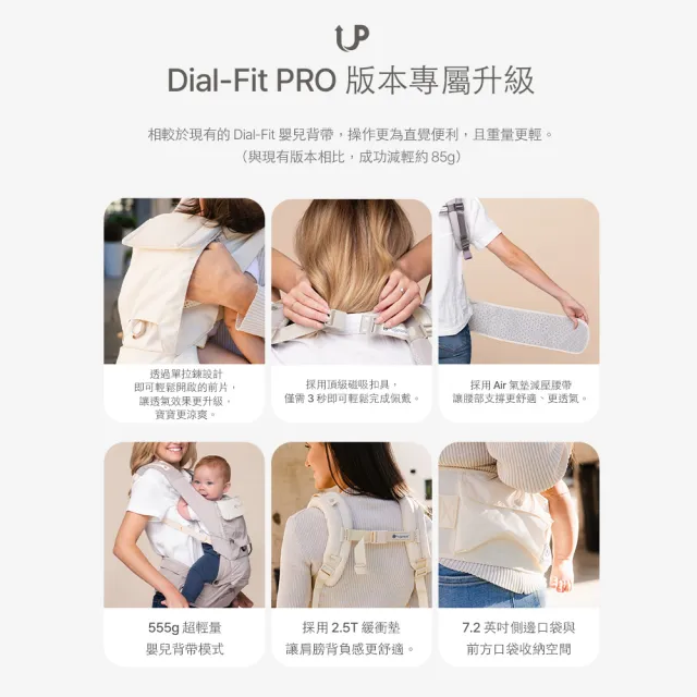 【hugpapa】DIAL-FIT PRO  韓國嬰兒透氣減壓背帶 新生兒腰凳背巾/揹巾(運動旋鈕調整鬆緊)