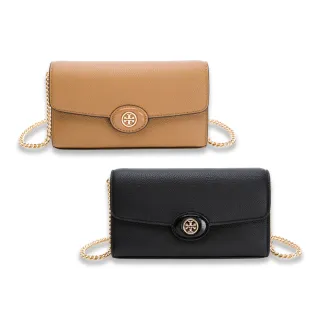 【TORY BURCH】Robinson專櫃款荔枝紋WOC(多色任選)