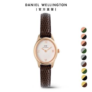 【Daniel Wellington】DW Ophelia Mini 機刻雕花蜥蜴壓紋真皮錶帶手錶 (多色可選)