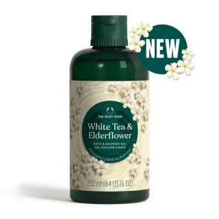 【THE BODY SHOP 美體小舖】花漾白茶沐浴膠-250ML