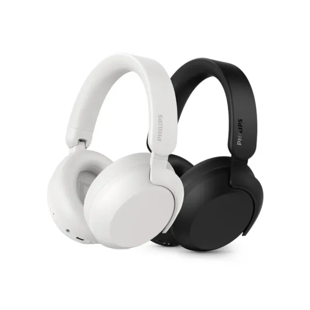 【Philips 飛利浦】飛利浦 TAH8000 Hi-Res 金標 旗艦 降噪藍牙耳罩耳機 (公司貨保證)