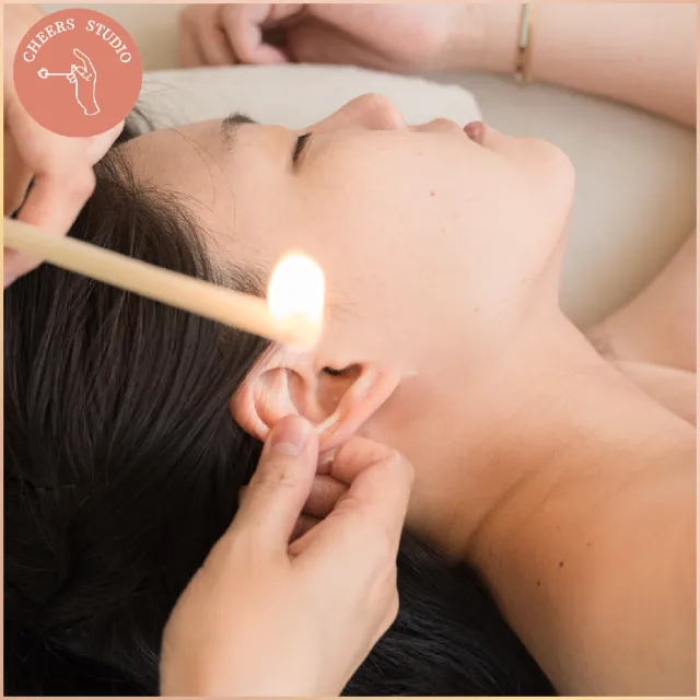 Cheers Studio|采耳+耳燭SPA+肩頸按摩90分|深層紓壓放鬆(MO)