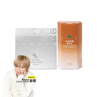 【好好生醫】燕窩酸益生菌＋10倍奇蹟蜂王乳（膠原蛋白三胜肽、養顏美容青春美麗、葡萄籽花青素、預購優惠）