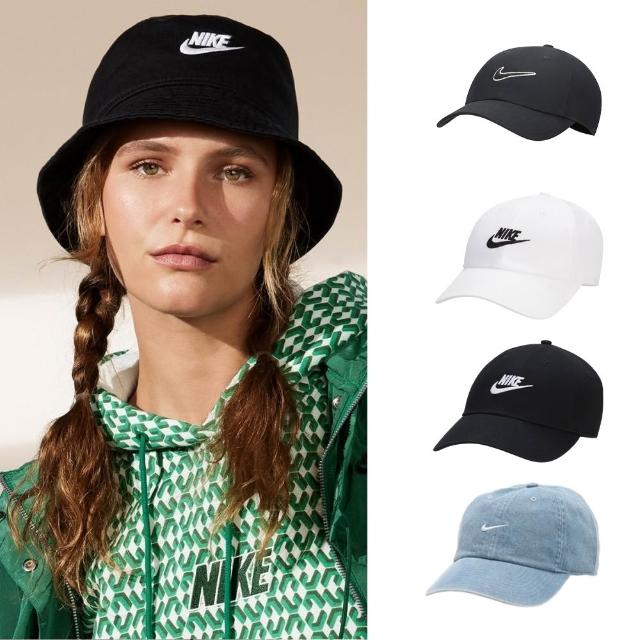 【NIKE 耐吉】帽子 老帽 鴨舌帽 棒球帽 漁夫帽 毛帽 保暖 運動休閒 男帽 女帽 多色任選(FN4404-010&)