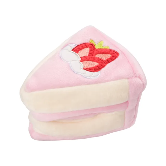 【CHEWFFON】草莓夾心 藏食玩具(嗅聞玩具 狗狗玩具 寵物玩具 有聲玩具)