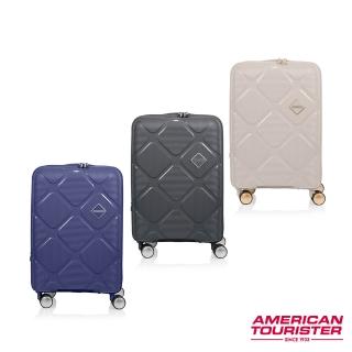 【AMERICAN TOURISTER 美國旅行者】20吋 INSTAGON 可擴充大容量輕量PP避震輪行李箱/登機箱(多色可選)