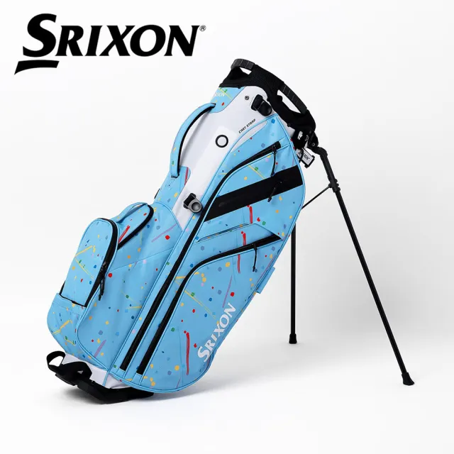 DUNLOP 登祿普】2026 SRIXON Tour Ink 潑漆圖案高爾夫腳架袋9吋GGC