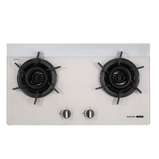 【SAKURA 櫻花】二口雙炫火玻璃檯面爐(G2922BGC 原廠保固原廠基本安裝)