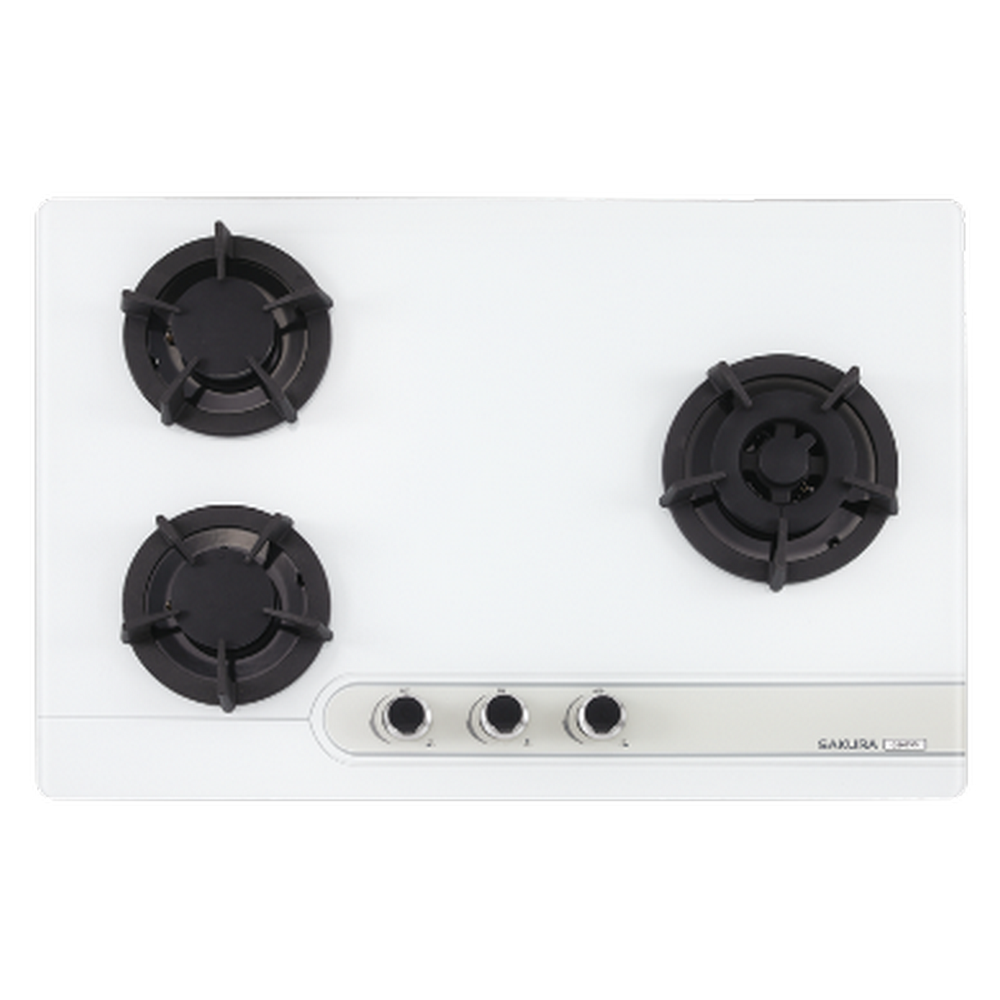 【SAKURA 櫻花】三口大面板易清檯面爐(G2633G_原廠保固原廠基本安裝)