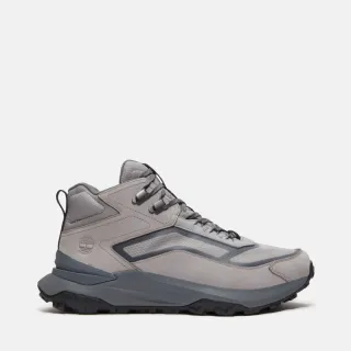 【Timberland】男款灰色Motion Access防水中筒健走鞋(A6DX6EOT)