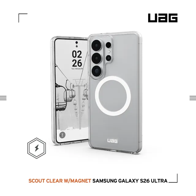 UAG磁吸保護殼【Samsung 三星】Galaxy S26 Ultra 5G 6.9吋(12G/512G/Snapdragon 8 Elite Gen 5/2億鏡頭畫素