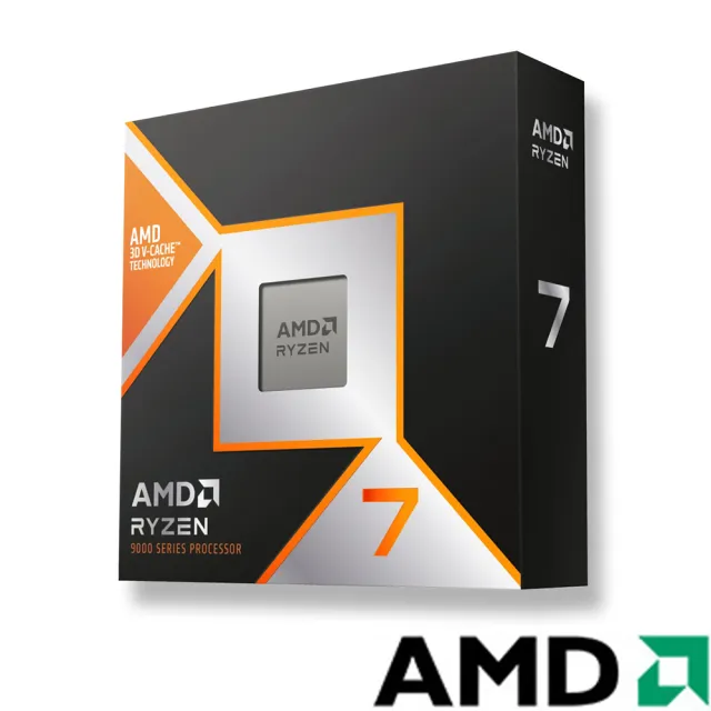 【AMD 超微】Ryzen R7-9800X3D 8核心 CPU處理器(4.7 GHz)