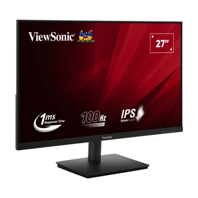 【ViewSonic 優派】無線鍵鼠組★VA270A-H 27型 100Hz FHD廣視角螢幕(IPS/1ms/HDMI/VGA/抗藍光/零閃頻/)