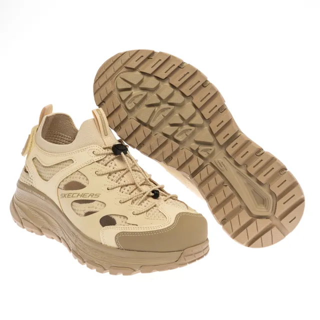 【SKECHERS】男鞋 戶外越野系列 拖鞋 涼鞋 瞬穿舒適科技 D LUX TREKKER SANDAL(237639SAND)