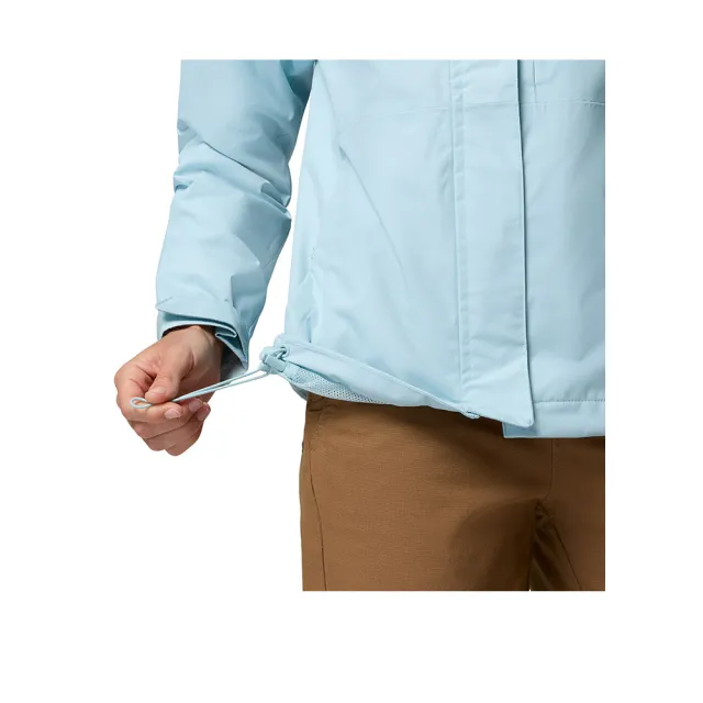 【Columbia 哥倫比亞】女款-OT防水外套-Hikebound™ II Jacket-晴空藍(UWR05330HO/KS)