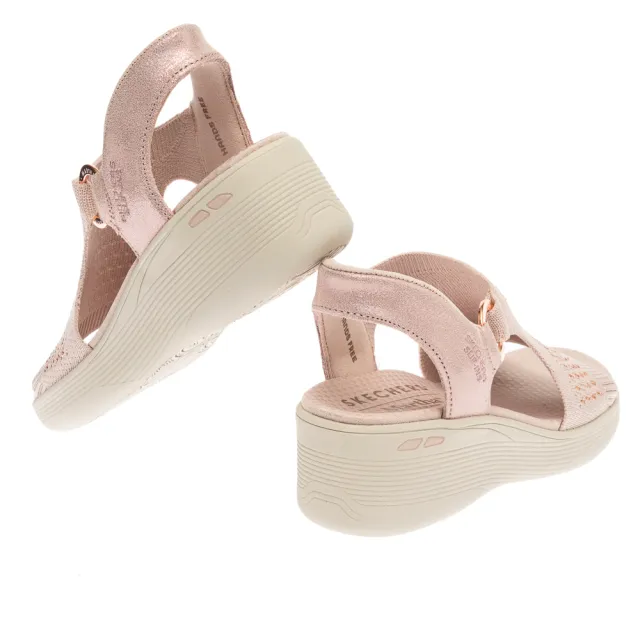 【SKECHERS】女鞋 休閒系列 涼鞋 拖鞋 瞬穿舒適科技 PIER-LITE SANDAL_MARTHA STEWART (188001BLSH)